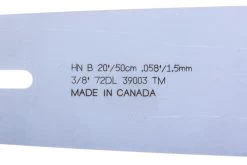 Husqvarna Bar X-tough 20" 3/8" 1.5 Lm 72